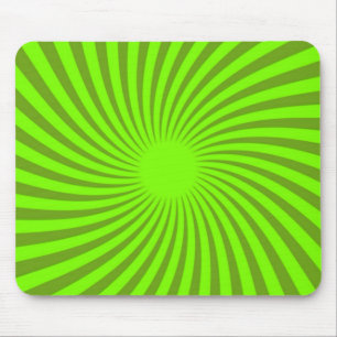 groene spiraal Muismat