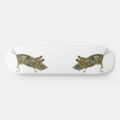 Groene sprinkhaan skateboard (Horizontaal)