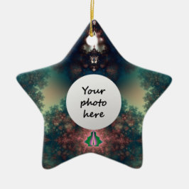 Groene Sprookje Keramisch Ornament