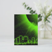 Groene stadsproducten briefkaart (Staand voorkant)