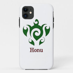 Groene stam Hawaiian Zee Turtle Hoesje-Mate iPhone 11 Hoesje