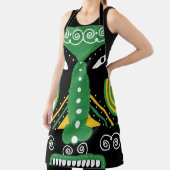 Groene stammenstam schort (Insitu)