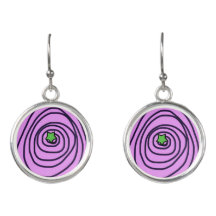 Groene Star-oorringen