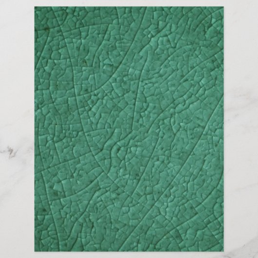 Groene steenbarsten Flyer (Voorkant)
