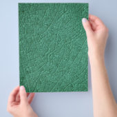 Groene steenbarsten Flyer (Hand)