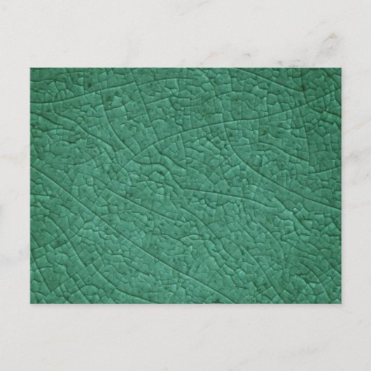 Groene steenscheuren briefkaart (Voorkant)