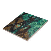 groene stenen Tegel Tegeltje (Zijkant)