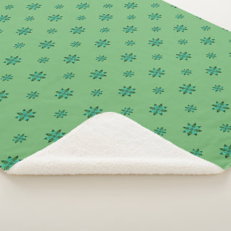 Groene Ster Sherpa Deken