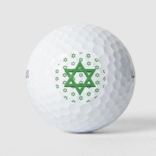 Groene Ster van David Naadloos Golfballen