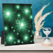 groene sterren fotoplaat (Zijkant)