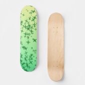 Groene sterren skateboard (Voorkant)