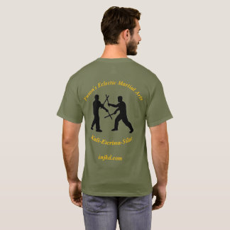 Groene Stick Fighting Filipijnse Martial Arts shir T-shirt