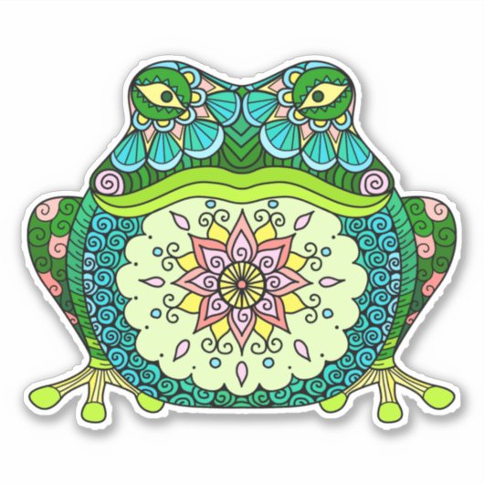 Groene sticker (Voorkant)