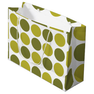 Groene Stippen Baby Shower Verjaardag Groot Cadeauzakje