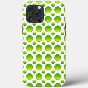Groene stippen element iPhone 13 pro max hoesje