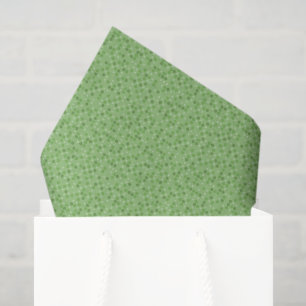 Groene Stippen Tissuepapier