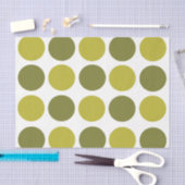 Groene Stippen Tissuepapier (Craft)