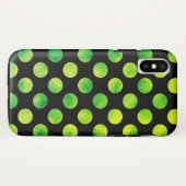 Groene Stippen Vervaaagd Case-Mate iPhone Case (Achterkant (horizontaal))
