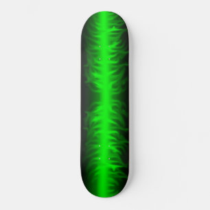 groene straal skateboard