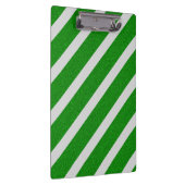 Groene Streep Glitter Klembord (Rechts)