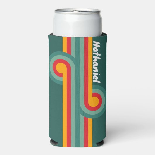 Groene Streep Loop met Naam (Seltzer Voorkant)