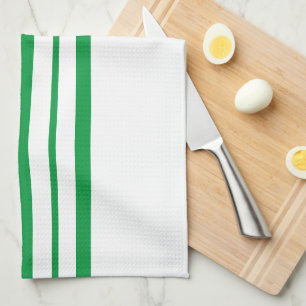 Groene Streep  Theedoek