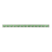 Groene streeppootafdruk lint (Voorkant)
