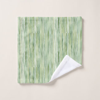 Groene Strepen Bad Handdoek