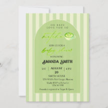 Groene Strepen Boog Houdt Van Jou Zo Matcha Baby S