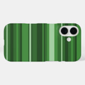 Groene strepen Case-Mate iPhone case (Achterkant (horizontaal))