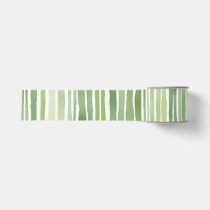Groene Strepen Grosgrain Lint