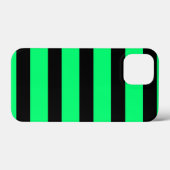 Groene strepen patroon Case-Mate iPhone case (Achterkant (horizontaal))