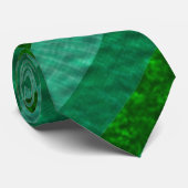 Groene strepen stropdas (Opgerold)