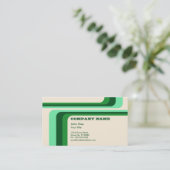 groene strepen : v.2 : visitekaartje (Staand voorkant)