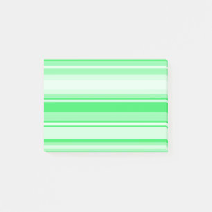 Groene strepen van lente post-it® notes