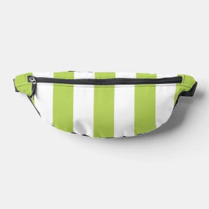Groene strepen, witte strepen, gestreept patroon heuptasje