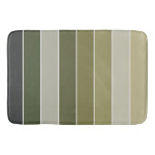 Groene stripes badmat (Voorkant)
