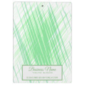 Groene stripes klembord (Achterkant)