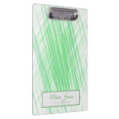 Groene stripes klembord (Rechts)