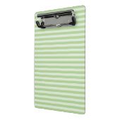 Groene stripes mini klembord (Angled2)