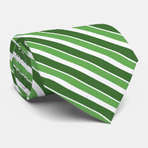 Groene stripes stropdas