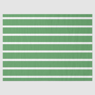 Groene stripes tissuepapier
