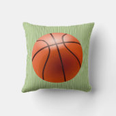 Groene strippaarbalkraan kussen (Achterkant)