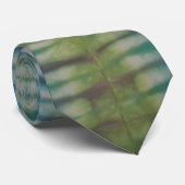 Groene stropdas Dye stropdas (Opgerold)