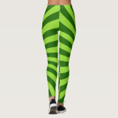 Groene Sunburst Leggings (Achterkant)