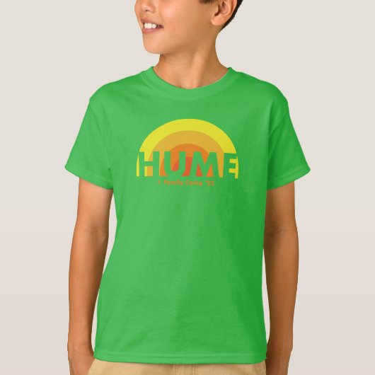 Groene T-shirt van het kind (Voorkant)
