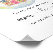 Groene tak - Help de drukke moeder Poster (Hoek)