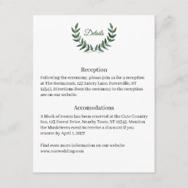 Groene Takken Detailkaart Informatiekaartje