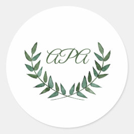 Groene Takken Eenvoudige Sticker