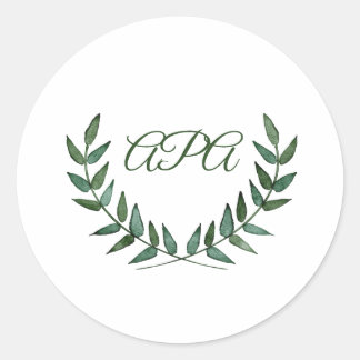 Groene Takken Eenvoudige Sticker